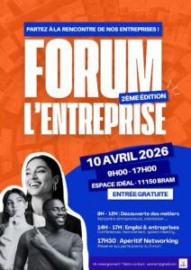Affiche Forum de l'Entreprise 2026