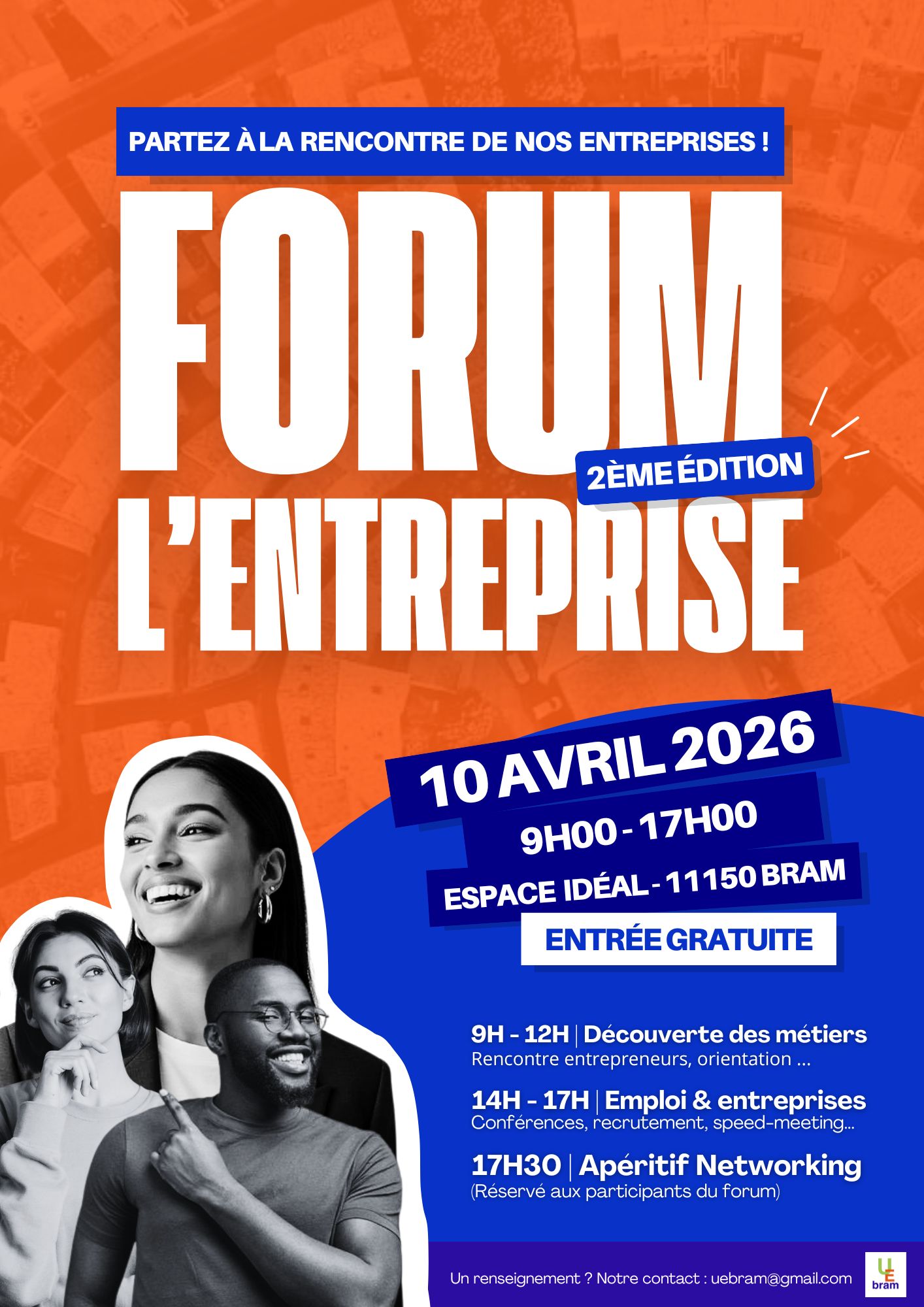Affiche Forum de l'Entreprise 2026