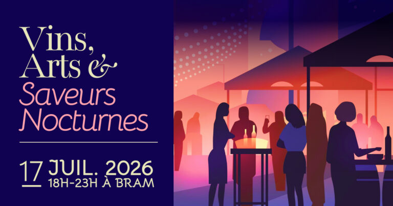 Affiche du marché nocturne de Bram